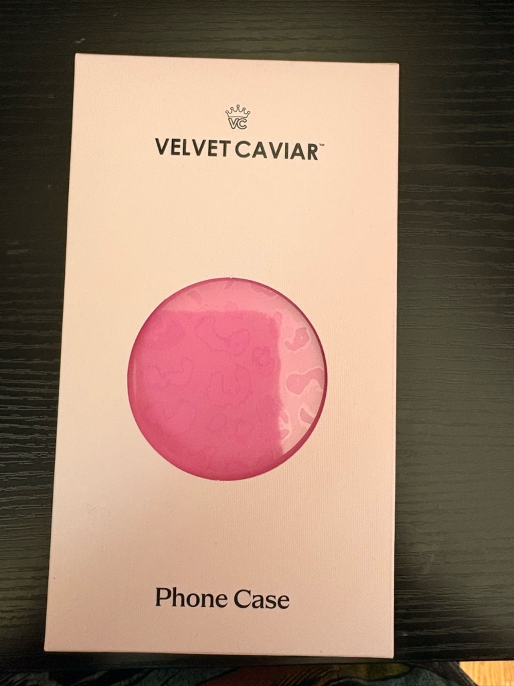 Velvet Caviar Pink leopard iPhone 16 plus case